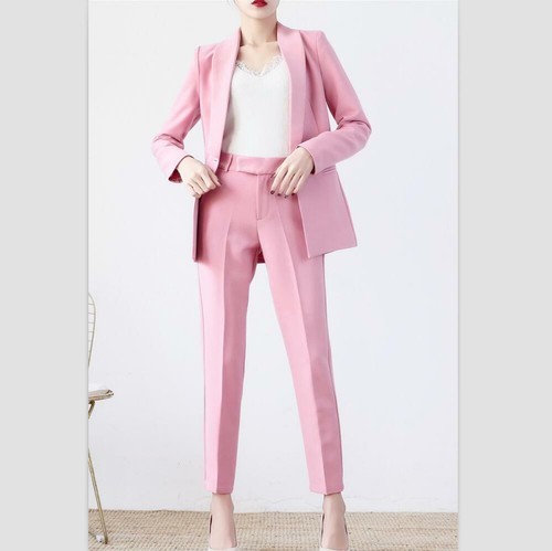 pink work jacket